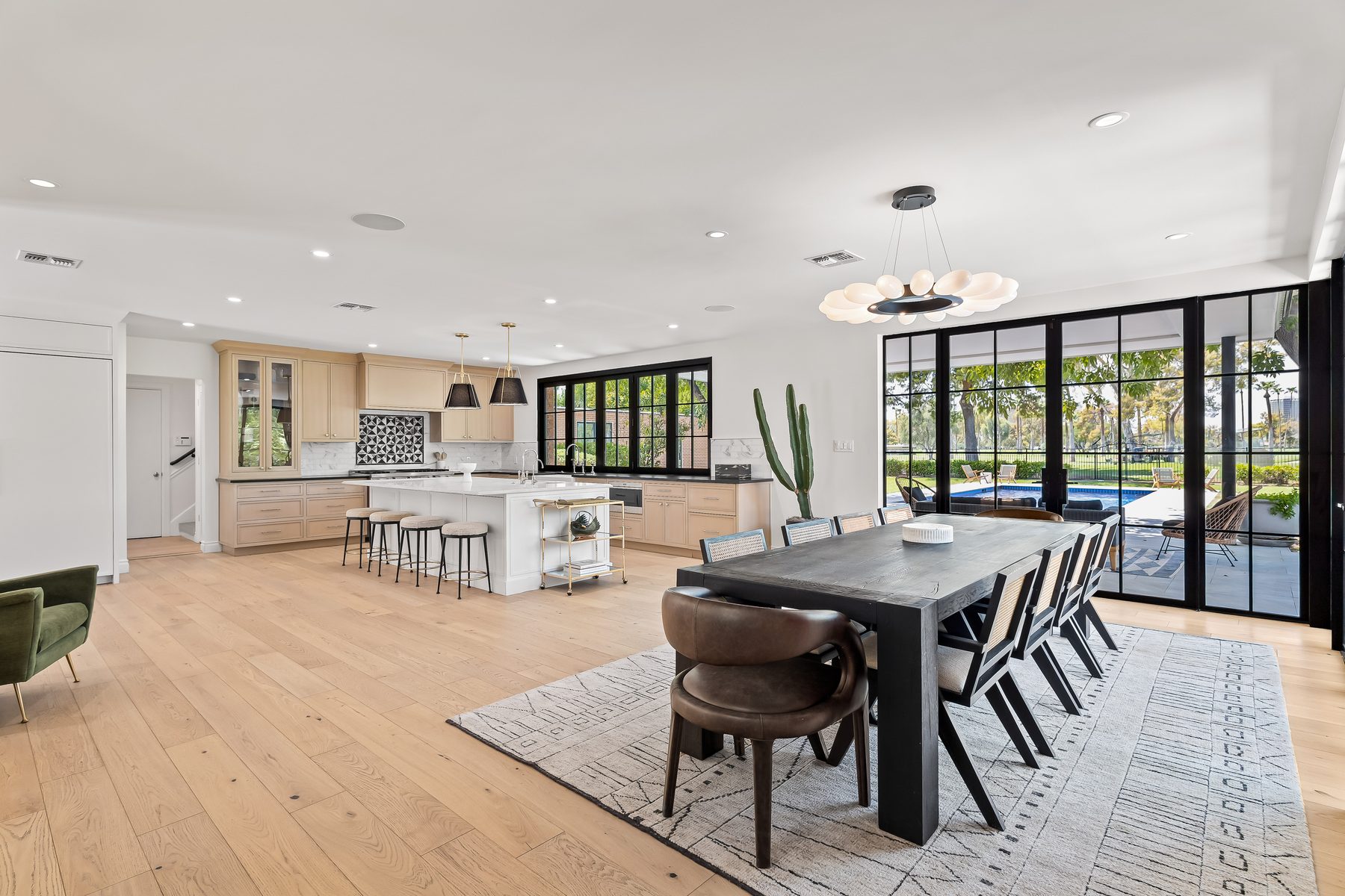 Great room and dining