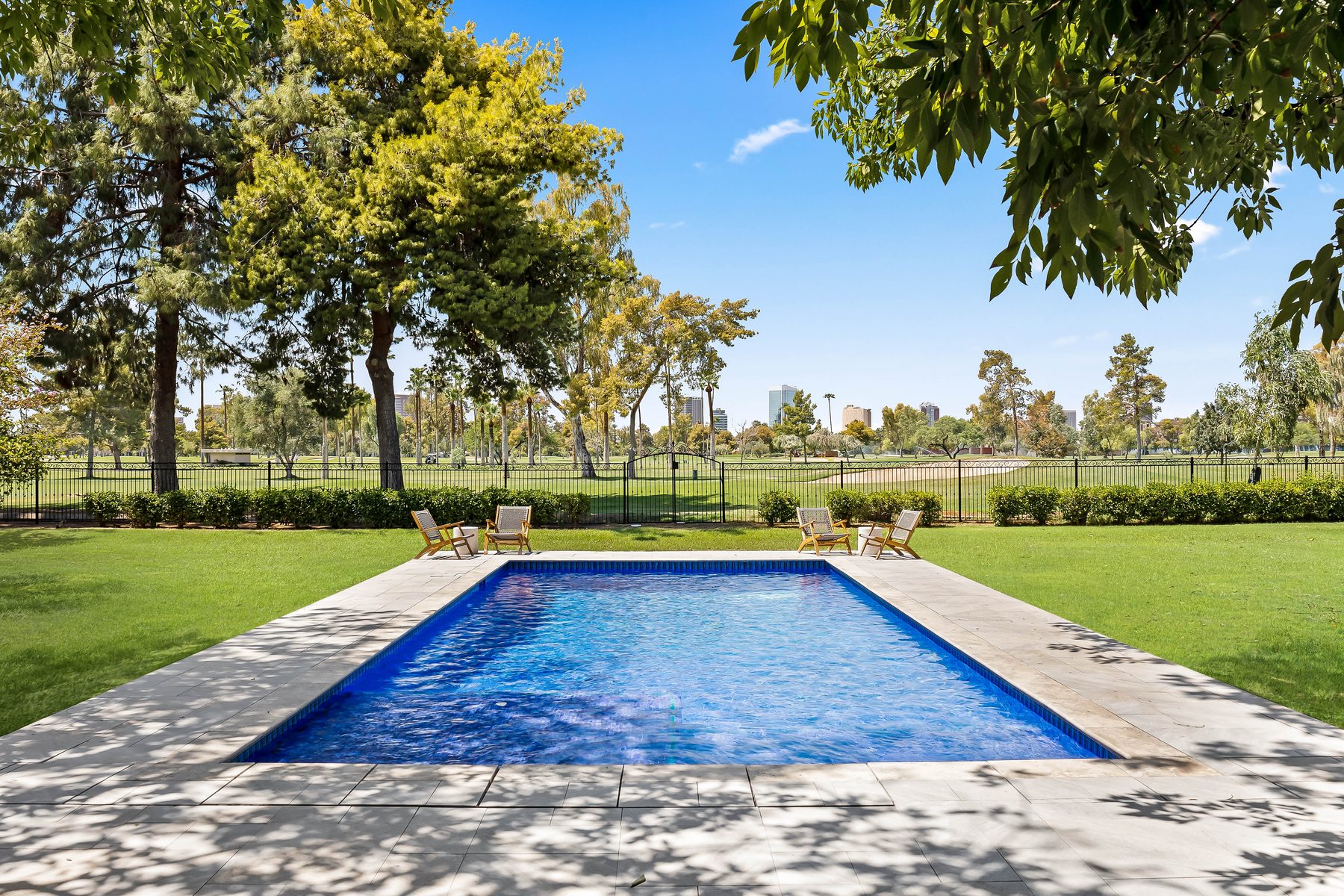 Resort-style pool
